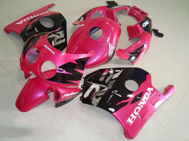 Noir Rose Carénage Moto Honda CBR 250 RR MC22 91-98 Noir Rose Carénage Moto Honda CBR 250 RR MC22 91-98