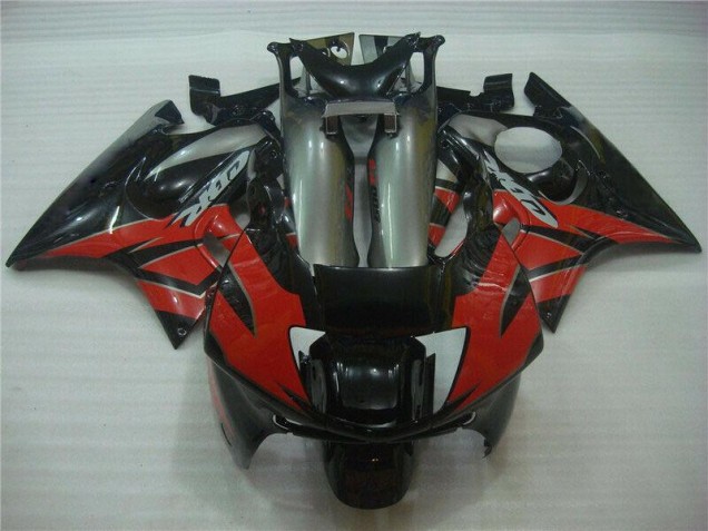 Rouge Noir Carénage Moto Honda CBR 600 F3 95-98 Rouge Noir Carénage Moto Honda CBR 600 F3 95-98