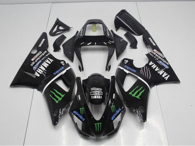 Monster Drink Carénage Moto Yamaha R1 98-99 Monster Drink Carénage Moto Yamaha R1 98-99