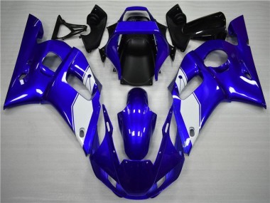 Meilleur Blanc Bleu Carénage Moto Yamaha R6 98-02