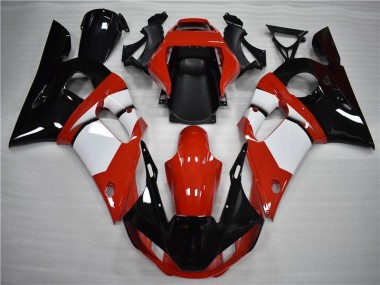 Meilleur Noir Blanc Carénage Moto Yamaha R6 98-02