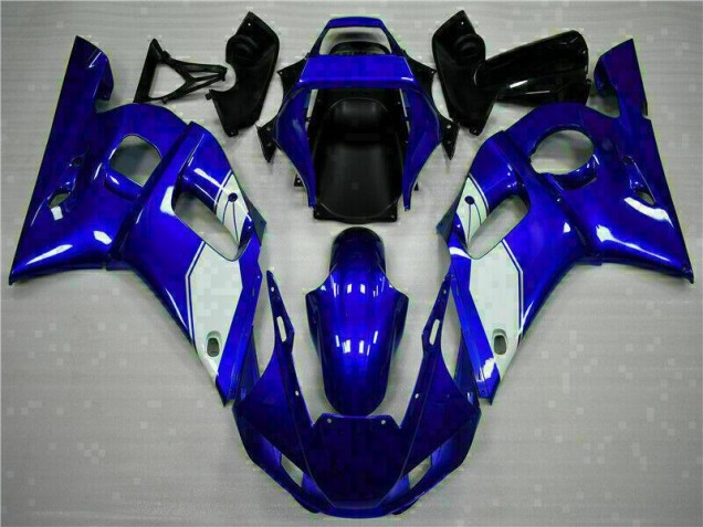Bleu Kit Carénages Motos Complet Yamaha R6 98-02