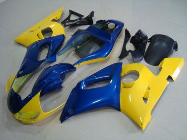 Meilleur Jaune Bleu Carénages Moto Yamaha R6 98-02