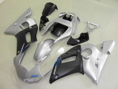 Meilleur Noir Argent Carénage Moto Yamaha R6 98-02