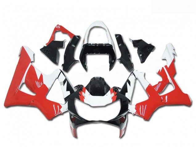 Noir Blanc Rouge Carénage Moto Honda CBR 900 RR 929RR 00-01 Noir Blanc Rouge Carénage Moto Honda CBR 900 RR 929RR 00-01