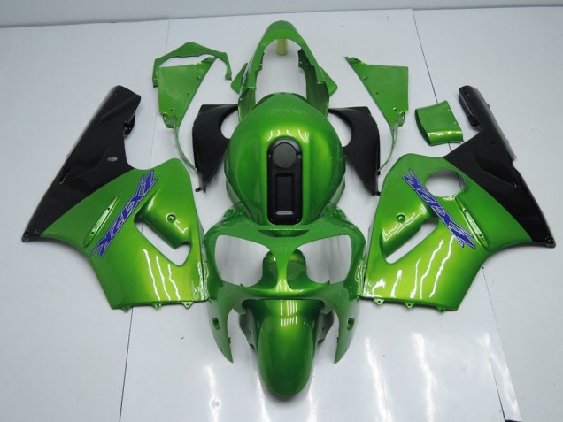 Vert et Noir Carénage Moto Kawasaki ZX12R 00-01 Vert et Noir Carénage Moto Kawasaki ZX12R 00-01