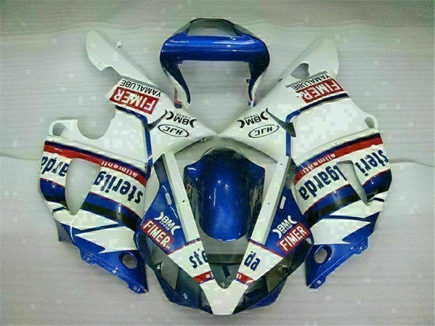 Bleu Blanc Carrosserie Moto Yamaha R1 00-01 Bleu Blanc Carrosserie Moto Yamaha R1 00-01