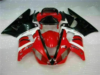 Meilleur Rouge Kit Carénages Motos Complet Yamaha R1 00-01