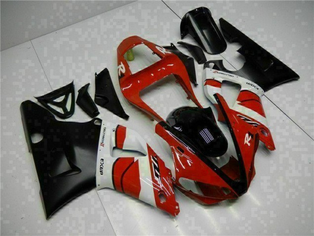Rouge Noir Carénage Moto Yamaha R1 00-01 Rouge Noir Carénage Moto Yamaha R1 00-01