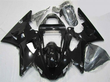 Meilleur Noir Brillant Carénage Moto Yamaha R1 00-01