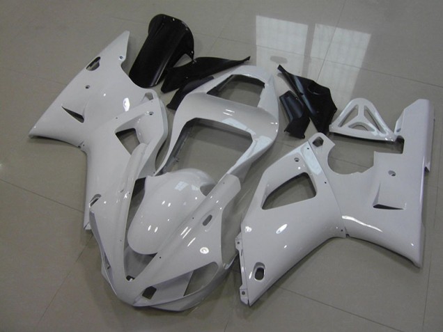 Blanc Nacré Carénage Moto Yamaha R1 00-01 Blanc Nacré Carénage Moto Yamaha R1 00-01