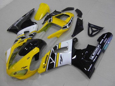 Meilleur Jaune Anniversary Carénage Moto Yamaha R1 00-01