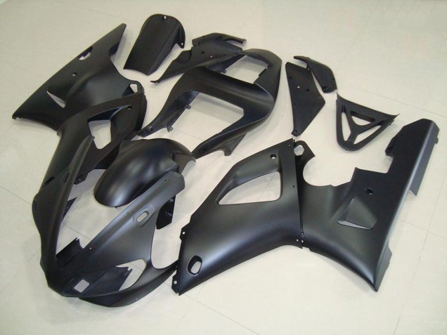 Noir Mat Carénages Moto Yamaha R1 00-01 Noir Mat Carénages Moto Yamaha R1 00-01