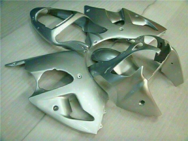 Argent Carénage Moto Kawasaki ZX6R 00-02 Argent Carénage Moto Kawasaki ZX6R 00-02