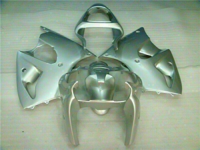 Argent Carénage Moto Kawasaki ZX6R 00-02 Argent Carénage Moto Kawasaki ZX6R 00-02