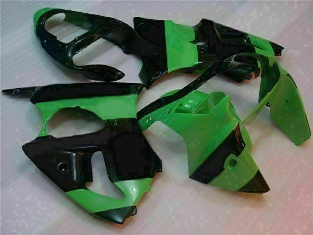 Vert Noir Carrosserie Moto Kawasaki ZX6R 00-02 Vert Noir Carrosserie Moto Kawasaki ZX6R 00-02