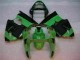 Vert Noir Carrosserie Moto Kawasaki ZX6R 00-02 Vert Noir Carrosserie Moto Kawasaki ZX6R 00-02