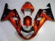 Orange Noir Carénage Moto Suzuki GSXR 1000 K1 00-02 Orange Noir Carénage Moto Suzuki GSXR 1000 K1 00-02