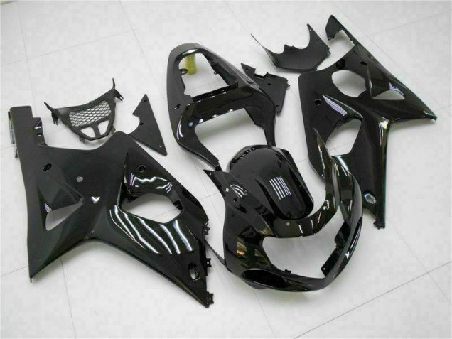 Noir Brillant Carénage Moto Suzuki GSXR 1000 K1 00-02 Noir Brillant Carénage Moto Suzuki GSXR 1000 K1 00-02