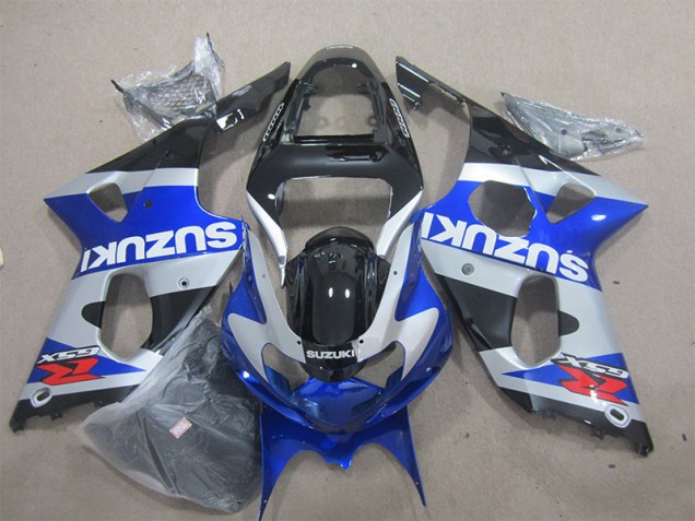 Bleu Blanc Décalque Carénages Moto Suzuki GSXR 1000 K1 00-02 Bleu Blanc Décalque Carénages Moto Suzuki GSXR 1000 K1 00-02