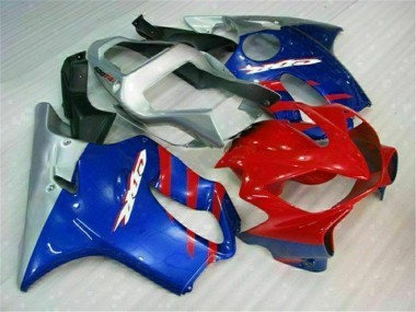 Meilleur Bleu Rouge Carénage Moto Honda CBR 600 F4i 01-03