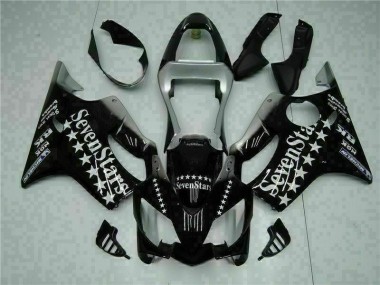 Meilleur Noir Blanc SevenStarss Carénage Moto Honda CBR 600 F4i 01-03