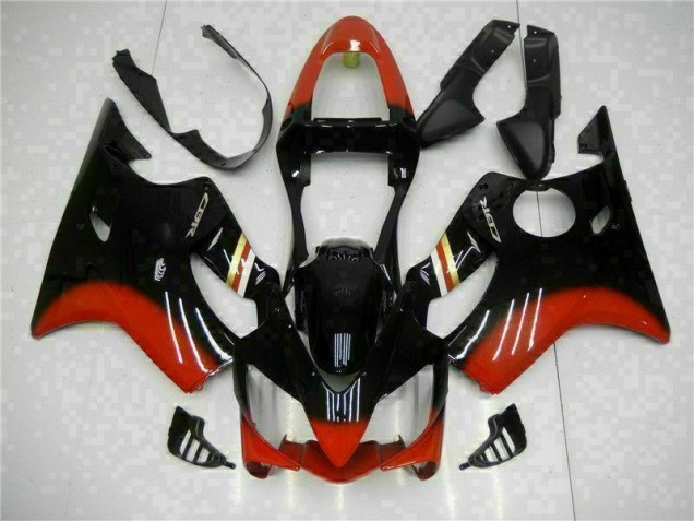 Rouge Noir Carénage Moto Honda CBR 600 F4i 01-03 Rouge Noir Carénage Moto Honda CBR 600 F4i 01-03