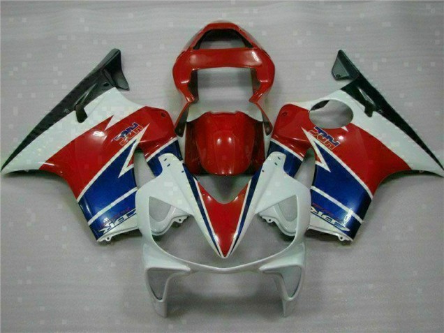 Rouge Blanc Bleu Carénage Moto Honda CBR 600 F4i 01-03 Rouge Blanc Bleu Carénage Moto Honda CBR 600 F4i 01-03