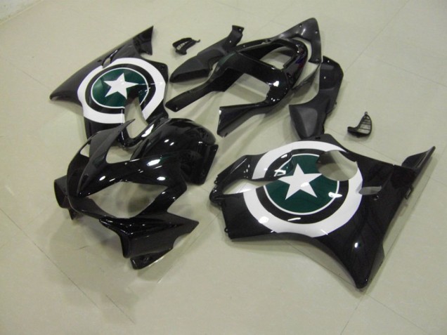 Noir Kit Carénages Motos Complet Honda CBR 600 F4i 01-03 Noir Kit Carénages Motos Complet Honda CBR 600 F4i 01-03