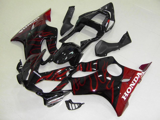 Rouge Flamme Carénages Moto Honda CBR 600 F4i 01-03 Rouge Flamme Carénages Moto Honda CBR 600 F4i 01-03