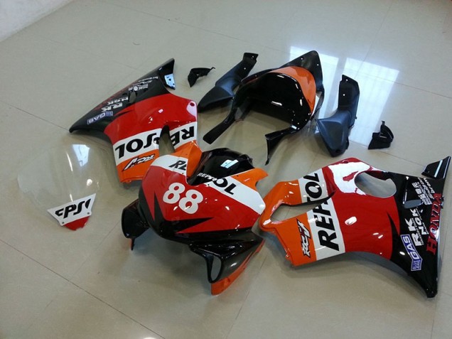 Courses Repsol 88 Carénage Moto Honda CBR 600 F4i 01-03 Courses Repsol 88 Carénage Moto Honda CBR 600 F4i 01-03