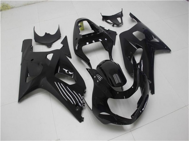 Noir Kit Carénages Motos Complet Suzuki GSXR 600 / 750 K1 K2 K3 01-03 Noir Kit Carénages Motos Complet Suzuki GSXR 600 / 750 K1 K2 K3 01-03