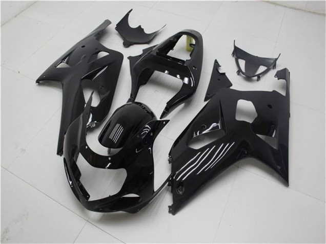 Noir Kit Carénages Motos Complet Suzuki GSXR 600 / 750 K1 K2 K3 01-03 Noir Kit Carénages Motos Complet Suzuki GSXR 600 / 750 K1 K2 K3 01-03