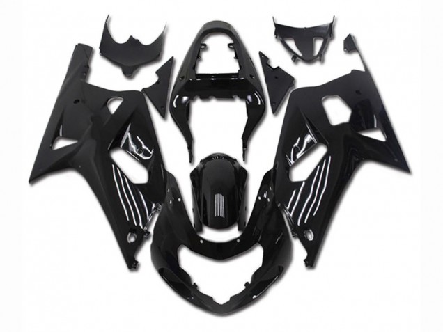 Noir Kit Carénages Motos Complet Suzuki GSXR 600 / 750 K1 K2 K3 01-03 Noir Kit Carénages Motos Complet Suzuki GSXR 600 / 750 K1 K2 K3 01-03