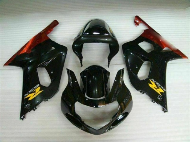 Noir Carénages Moto Suzuki GSXR 600 / 750 K1 K2 K3 01-03 Noir Carénages Moto Suzuki GSXR 600 / 750 K1 K2 K3 01-03