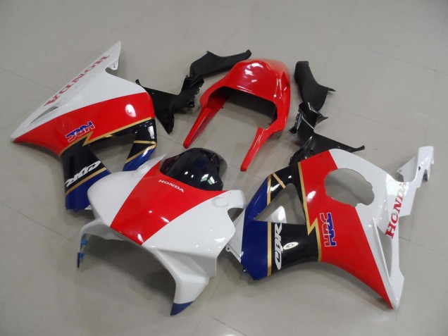 Rouge Blanc Bleu Foncé Carénage Moto Honda CBR 900 RR 954 02-03