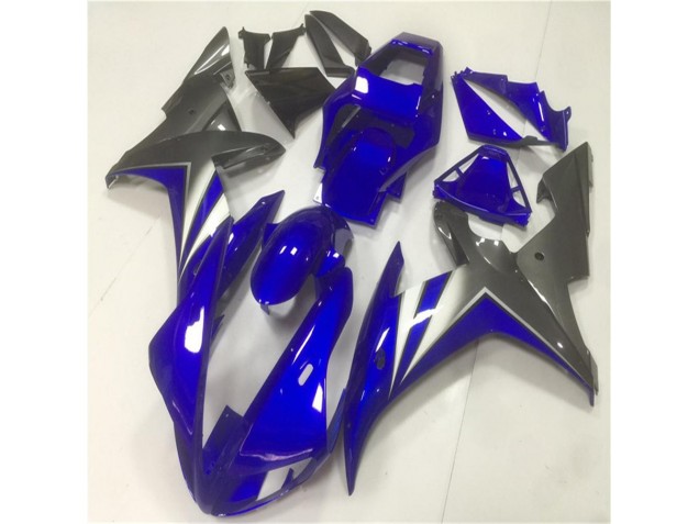 Bleu Gris Carénage Moto Yamaha R1 02-03 Bleu Gris Carénage Moto Yamaha R1 02-03