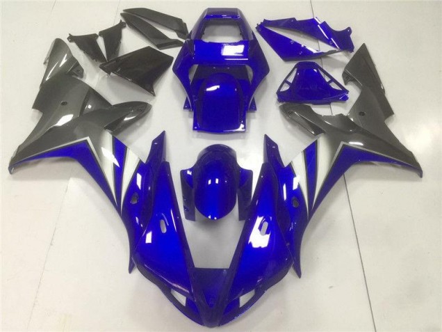 Bleu Gris Carénage Moto Yamaha R1 02-03 Bleu Gris Carénage Moto Yamaha R1 02-03
