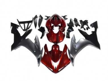 Meilleur Rouge Gris Noir Carénage Moto Yamaha R1 02-03