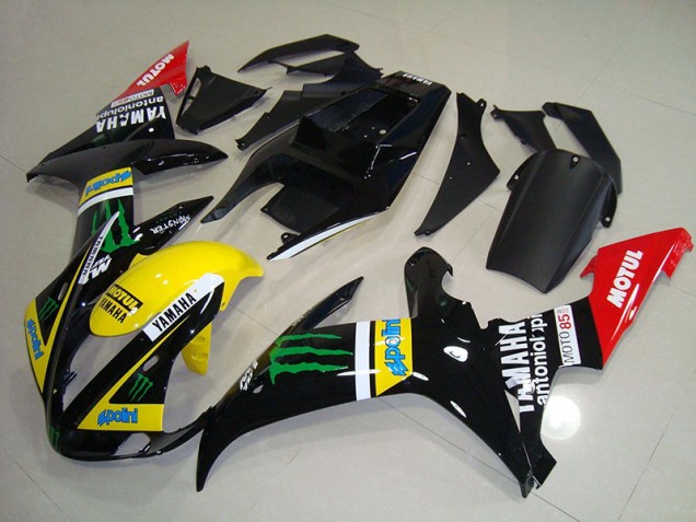 Monster Drink Graphique Carénage Moto Yamaha R1 02-03 Monster Drink Graphique Carénage Moto Yamaha R1 02-03