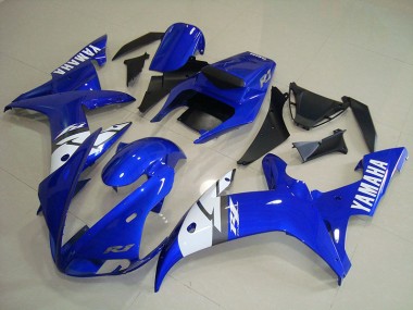 Meilleur Blanc Bleu Carénage Moto Yamaha R1 02-03