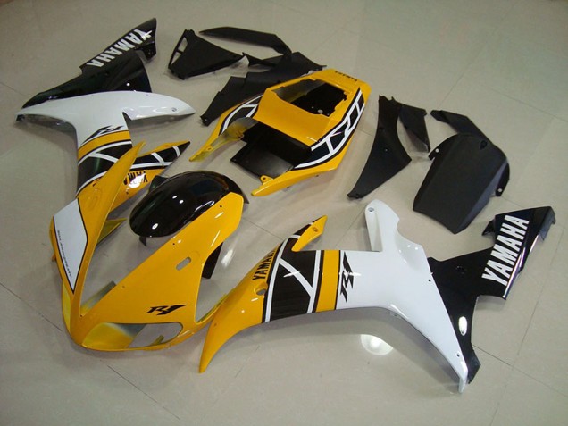 Jaune Anniversary Carénage Moto Yamaha R1 02-03 Jaune Anniversary Carénage Moto Yamaha R1 02-03