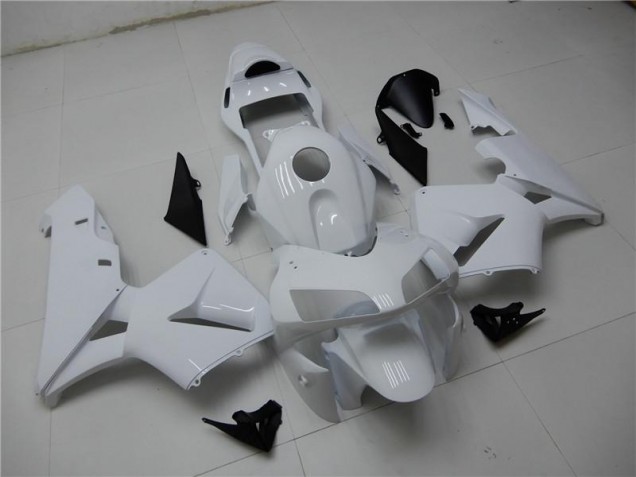 Brillant Blanc Carénage Moto Honda CBR 600 RR 03-04 Brillant Blanc Carénage Moto Honda CBR 600 RR 03-04
