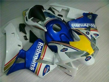 Meilleur Bleu Blanc Rothmans Carénage Moto Honda CBR 600 RR 03-04