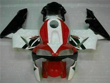 Meilleur Rouge Blanc Carénage Moto Honda CBR 600 RR 03-04