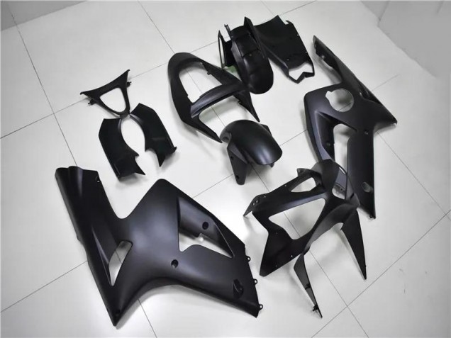 Noir Mat Carénage Moto Kawasaki ZX6R 03-04 Noir Mat Carénage Moto Kawasaki ZX6R 03-04