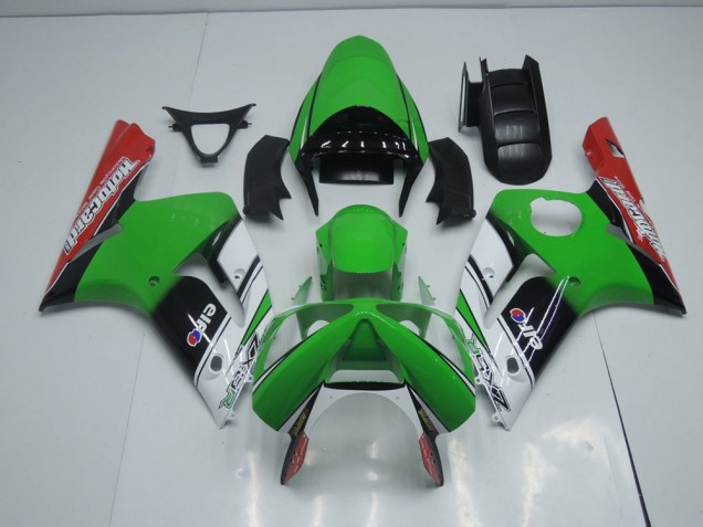 Vert Motocard Carénage Moto Kawasaki ZX6R 03-04 Vert Motocard Carénage Moto Kawasaki ZX6R 03-04