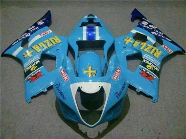 Meilleur Bleu Carénage Moto Suzuki GSXR 1000 K3 03-04