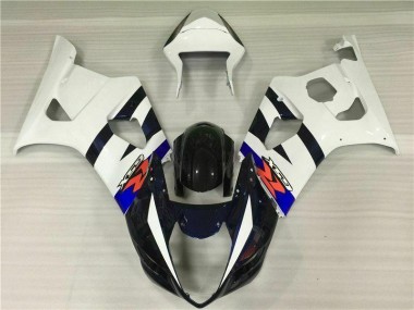 Meilleur Blanc Noir Kit Carénages Motos Suzuki GSXR 1000 K3 03-04