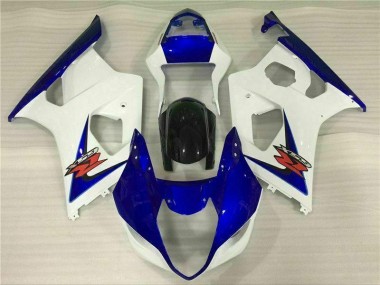 Meilleur Blanc Bleu Carénage Moto Suzuki GSXR 1000 K3 03-04